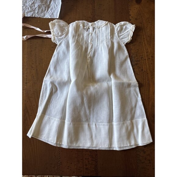 vintage baby clothes lot 3 Dresses And Booties Victorian Look 1920-30’s - Picture 4 of 13